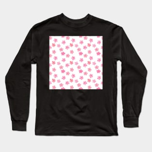 Cherry Blossom Flowers Long Sleeve T-Shirt